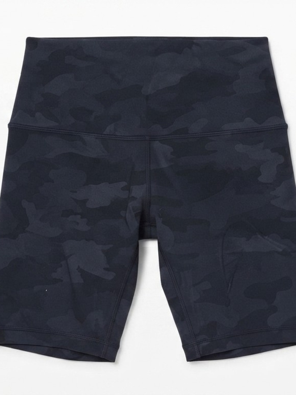 lululemon athletica Dark Charcoal Camo High-Rise Bike Shorts